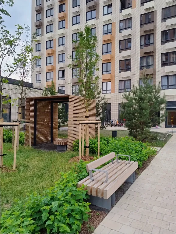 Квартира Квартира Яркая студия «Апельсин» у парка — Москва