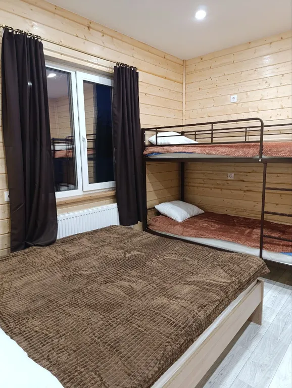 Коттедж Новый коттедж с русской баней на дровах — Тосно