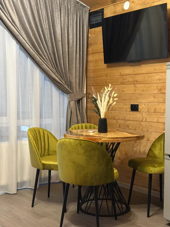 Коттедж relax с чаном и видом на хвойный лес