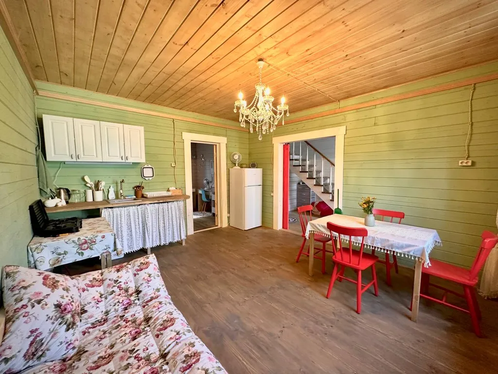 Дом-сказка Прованс с баней и Дедом Морозом