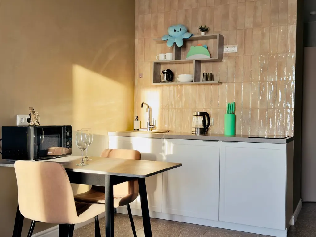 Квартира Квартира Студия с большой кроватью king size и видом на Енисей — Красноярск