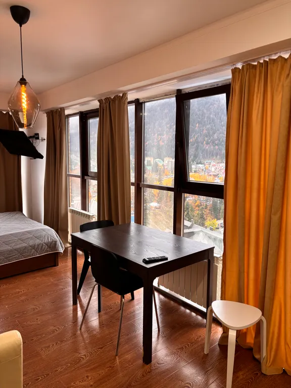 Уютная студия в центре Домбая с видом на горы