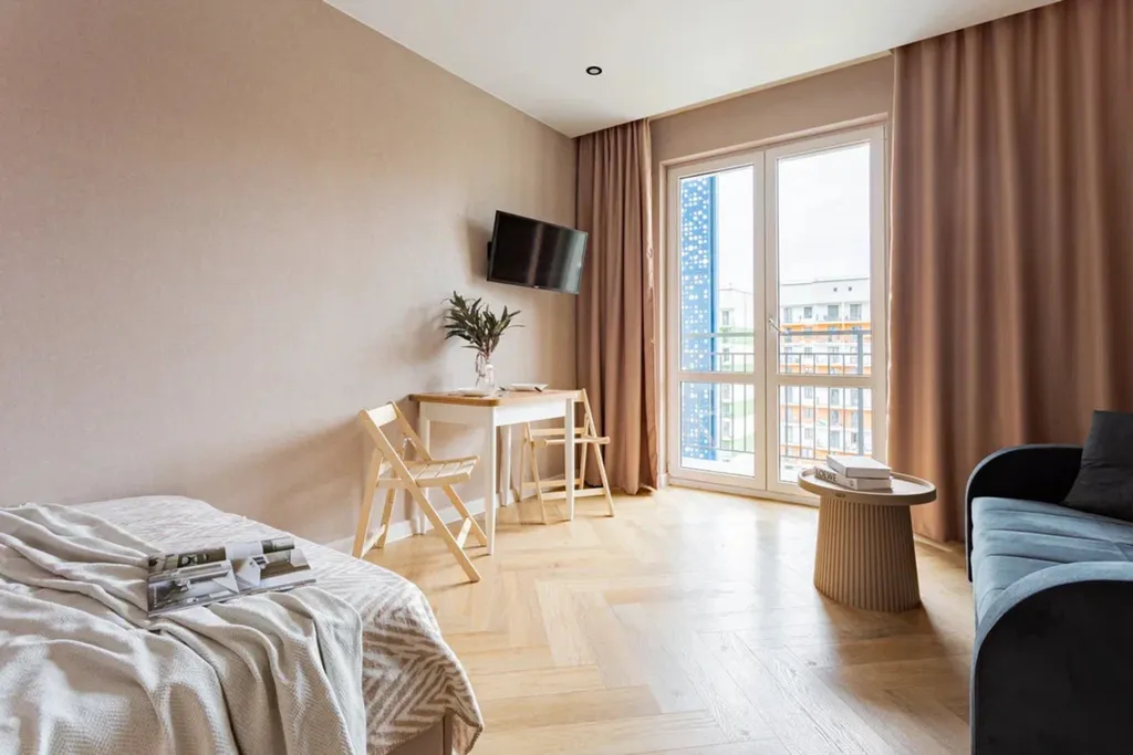 Уютная четырёхместная студия в ЖК Летний