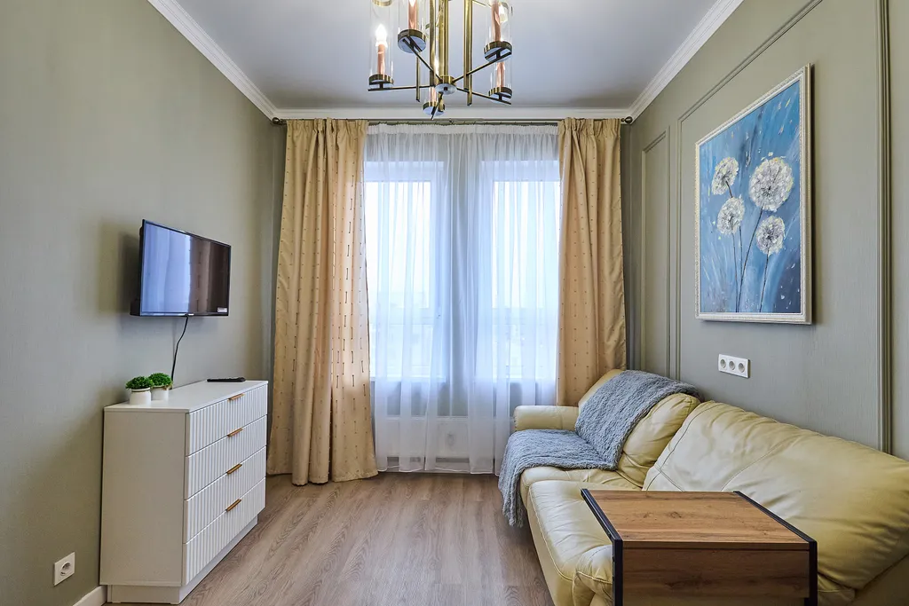 Квартира Квартира Дизайнерская евродвушка — Москва