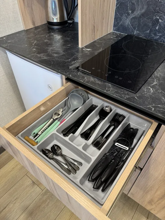 Квартира Квартира Дизайн-студия с зоной релакса и видом на ночной город — Новосибирск