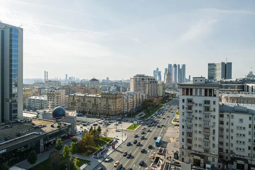Квартира Квартира Вид на Новый Арбат и Moscow city — Москва