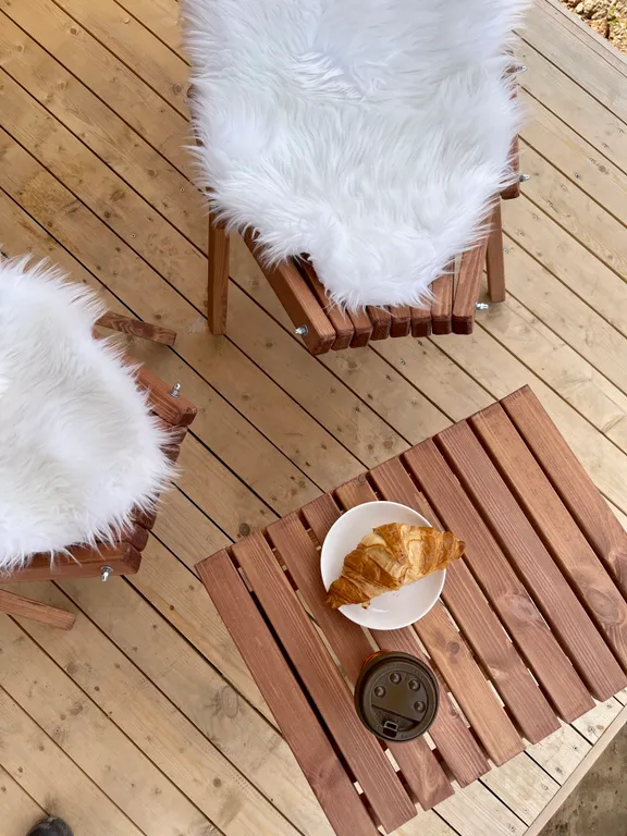 Дом с сауной у пруда