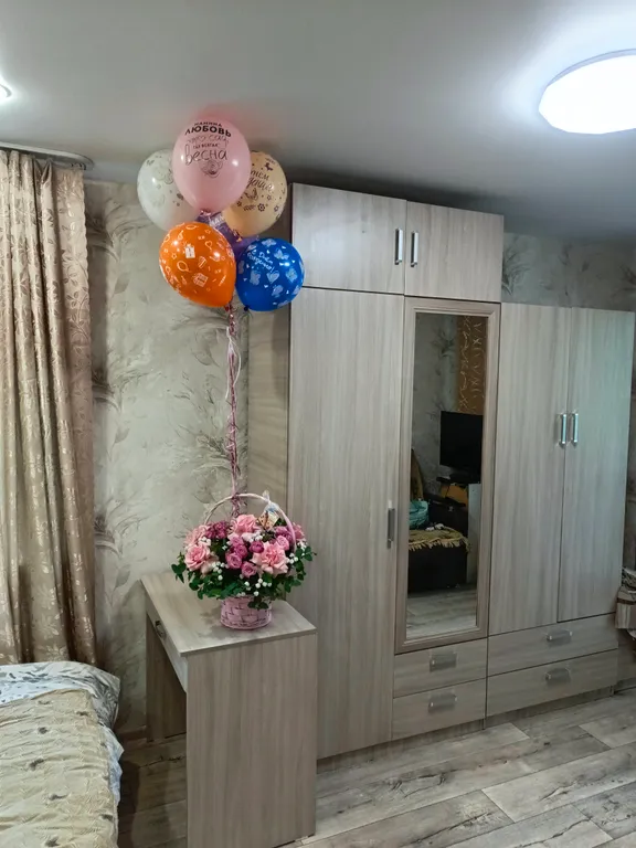 После ремонта однокомнатная квартира, всё необходимое для проживания