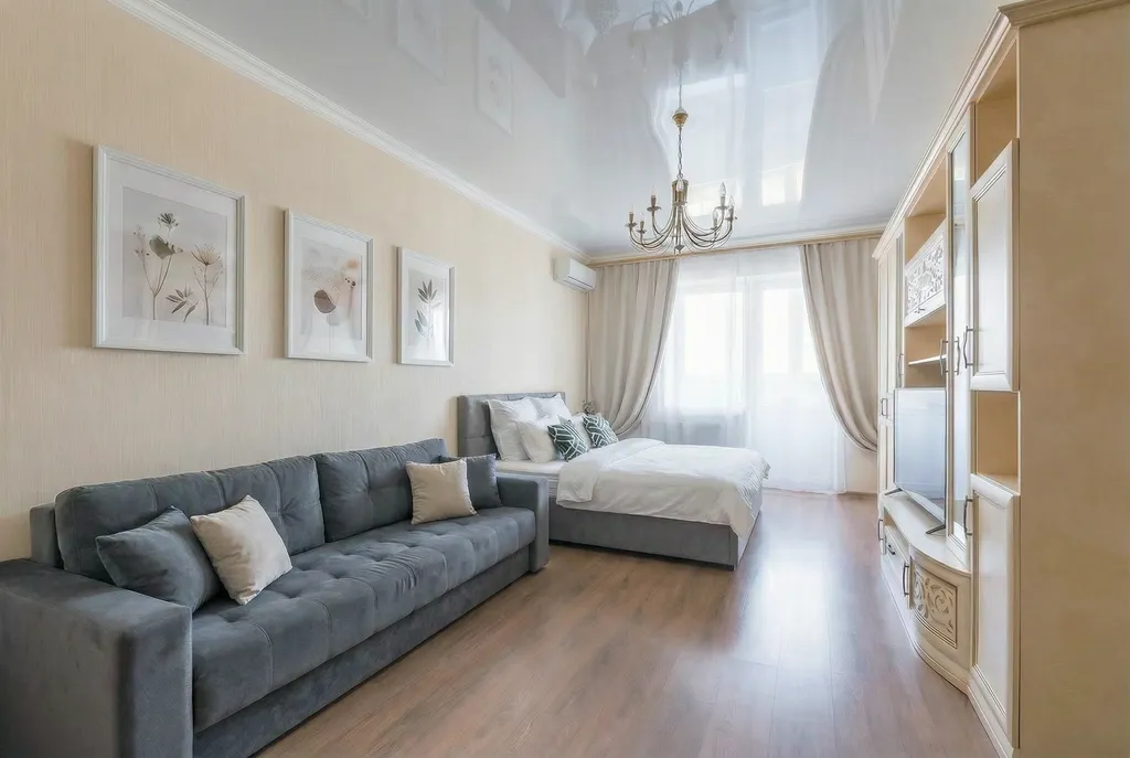 2-комнатная квартира с панорамным видом на центр города