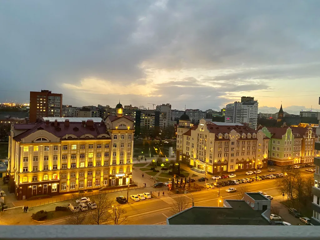 Квартира 2-комнатная квартира с видом на Рыбную деревню и Кафедральный собор — Калининград