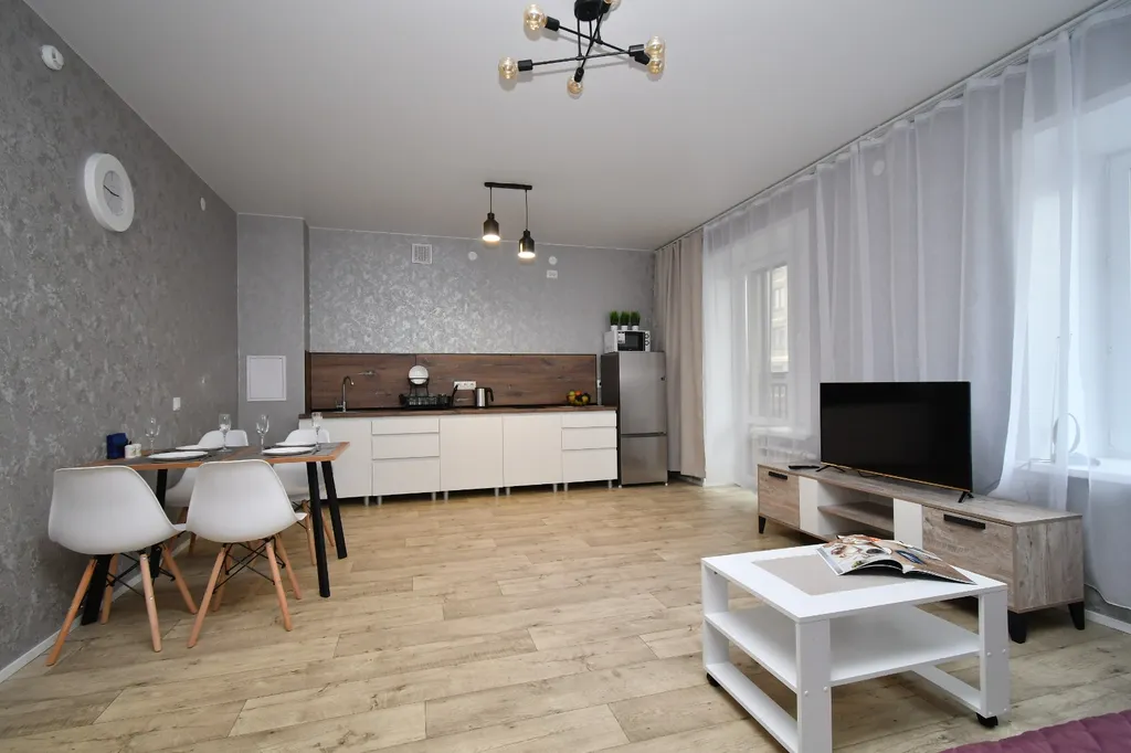 Квартира Квартира Современная однушка в пешей доступности от жд вокзала — Красноярск