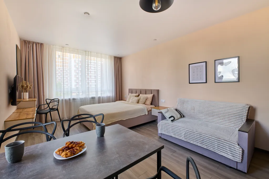 Квартира Квартира Мокко для 4х гостей рядом со Сколково — Новоивановское