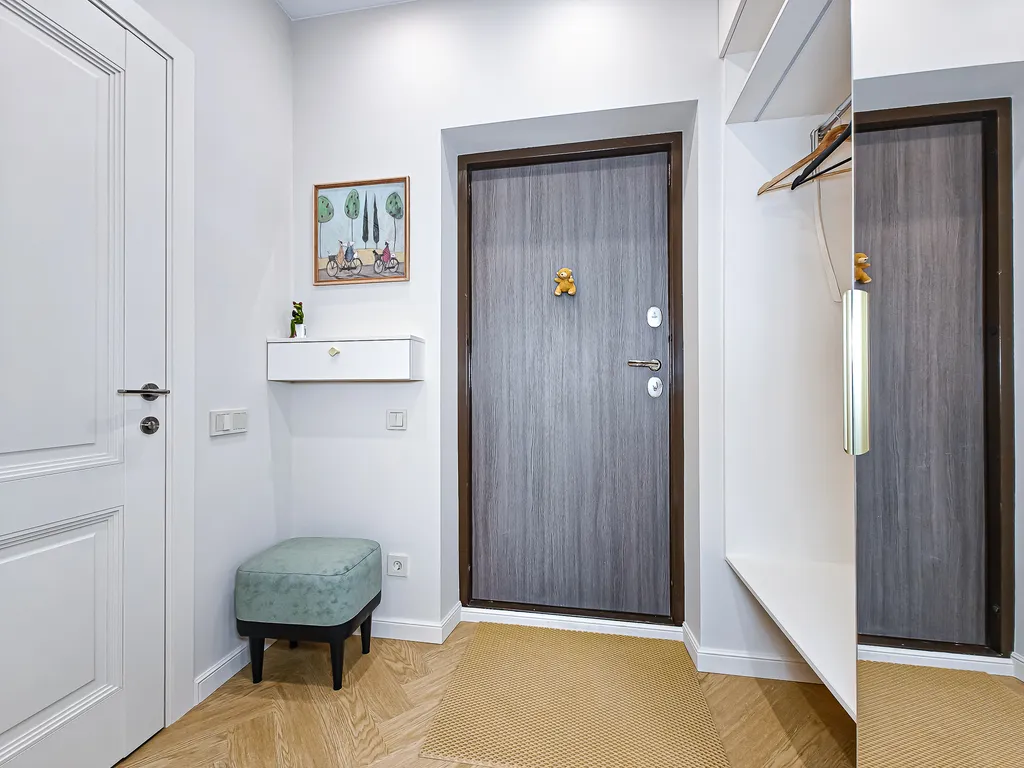 Уютная квартира у метро и вокзала в новом доме