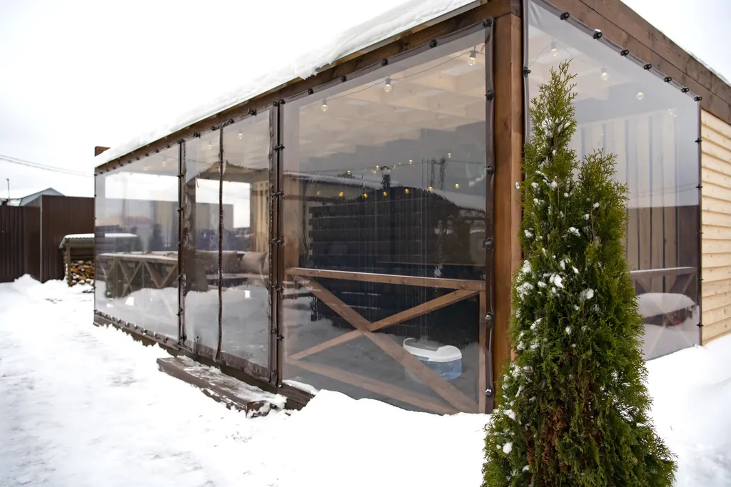 Коттедж с баней и банным чаном