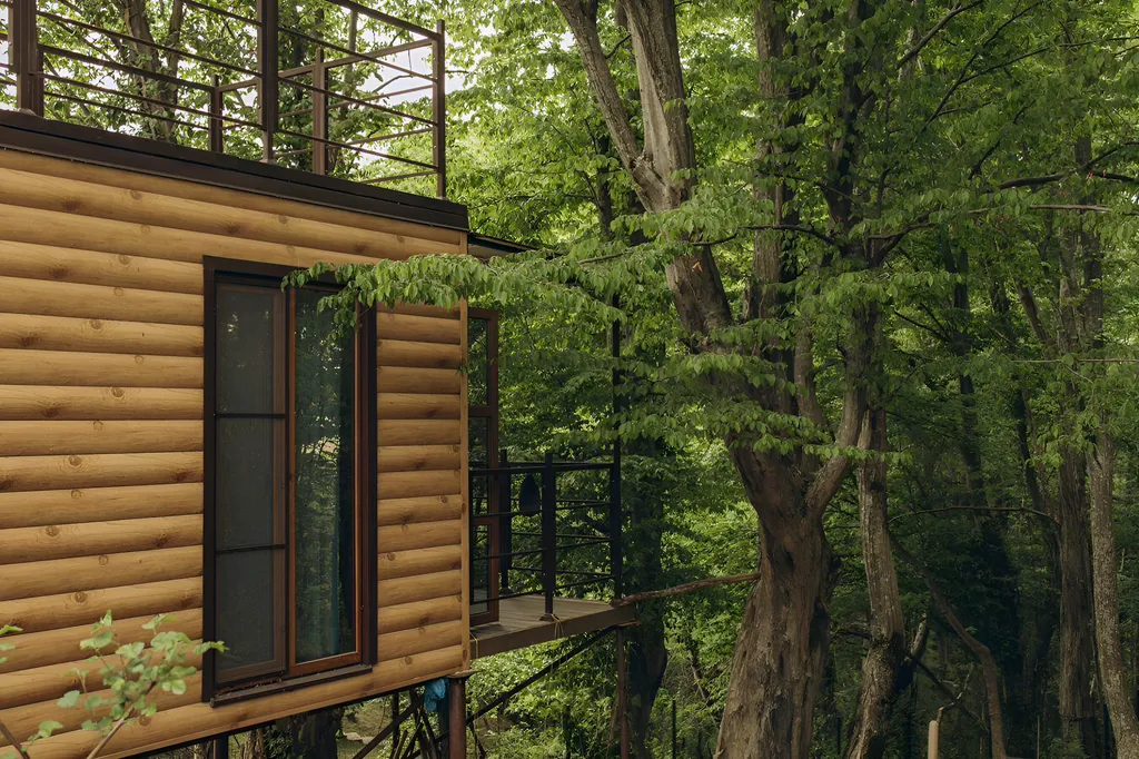 Коттедж в лесу