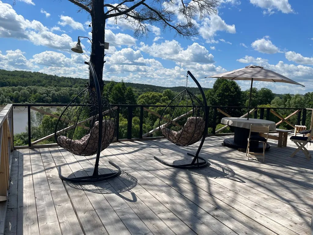 Глэмпгеокупол Домик на Оке