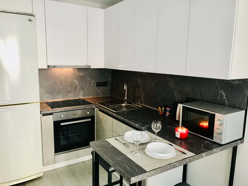 На высоте, новая квартира после ремонта