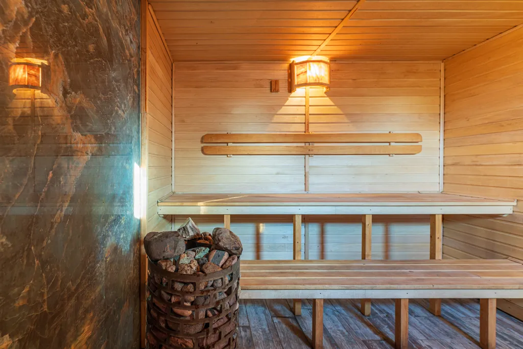 Дом с баней и бассейном