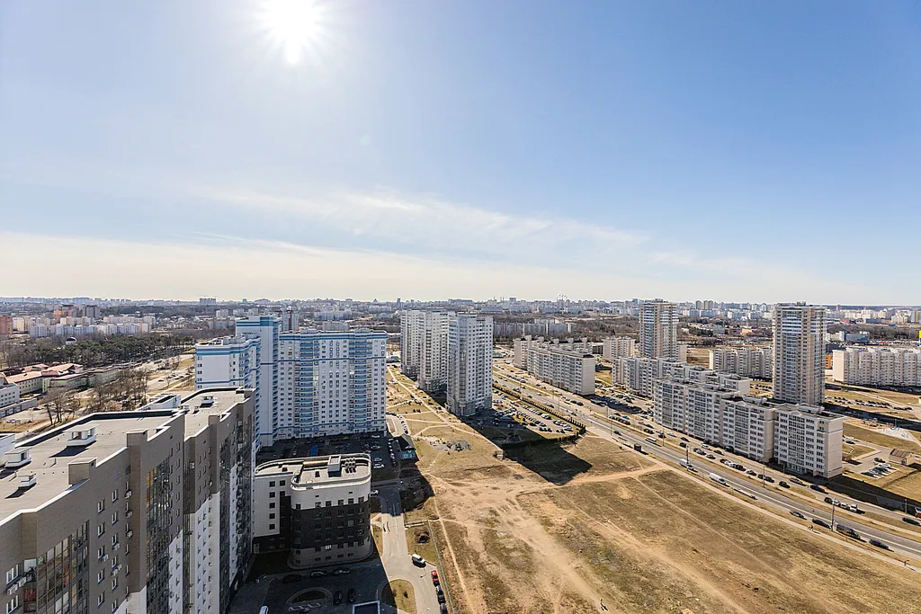 Квартира Квартира Уютный апартамент, возле Минск-Арены, на 23 этаже ! — Минск