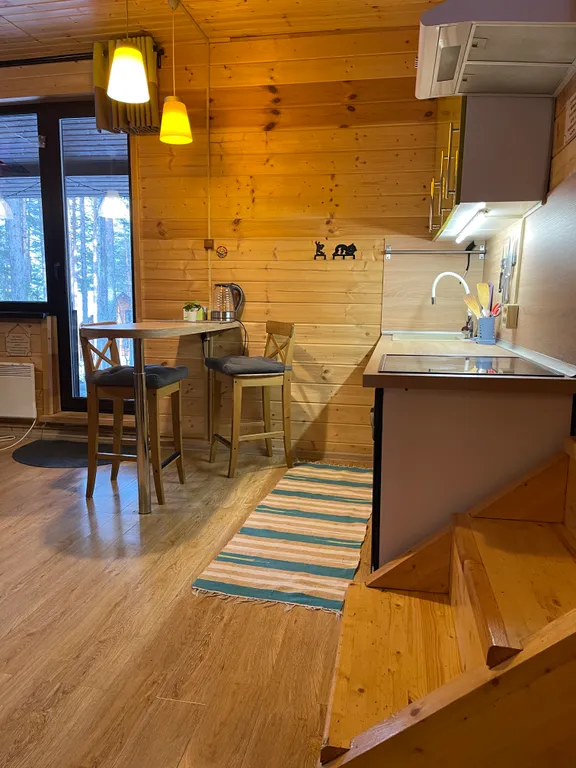 Карельская Дача Уютное шале с камином в сосновом бору, берег Сямозера