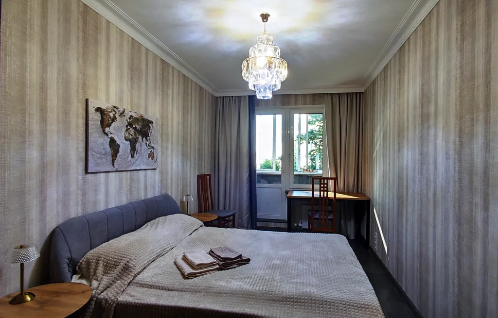 Квартира в Лефортово Вид на Деревья Лоджия