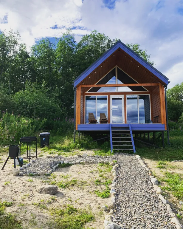 Коттедж Уютный дом на берегу озера — аренда посуточно в Лахденпохья