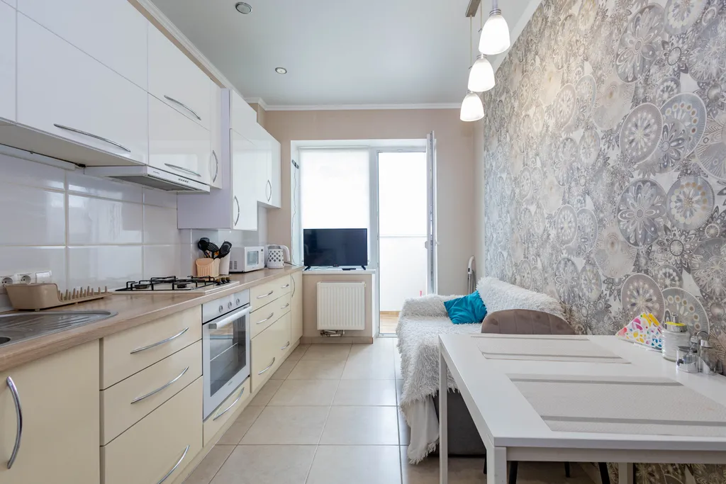 Светлая уютная квартира в ЖК Сказка с удобным выездом на море