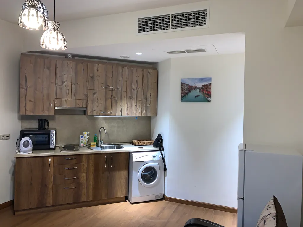 City central apartment Wood room