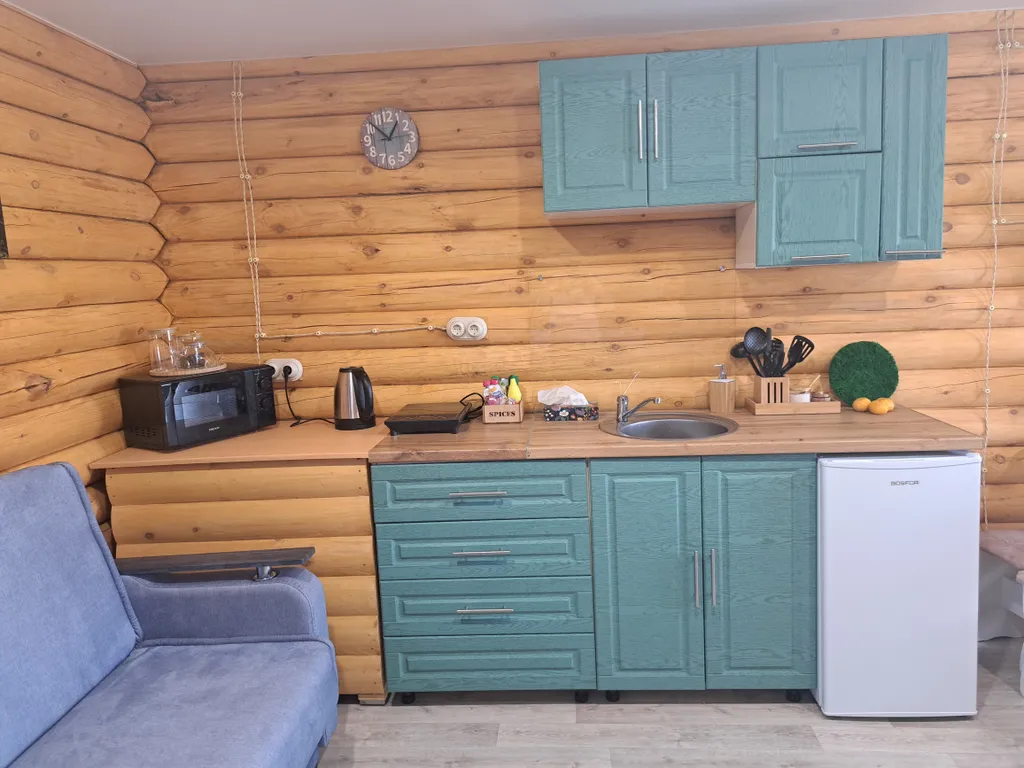 Коттедж Коттедж Деревянный сруб с баней и купелью — Псебай