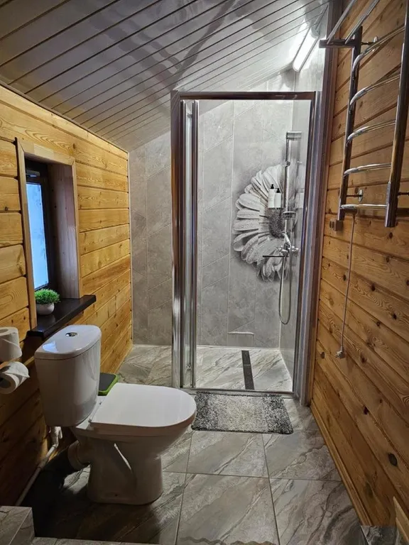 Коттедж Загородный дом "Тотем Камчатка" с термальным бассейном, баней и чаном — Термальный