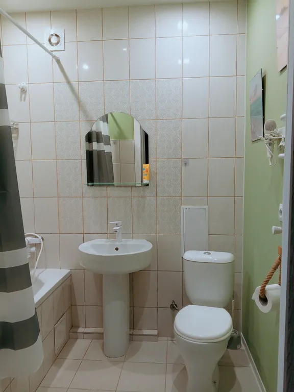 Уютная однокомнатная квартира у моря