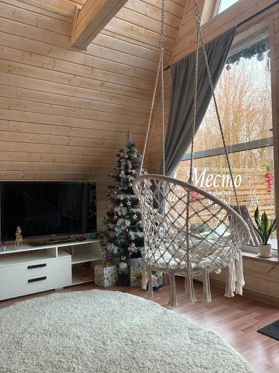 Дом у озера с банным чаном и русской баней