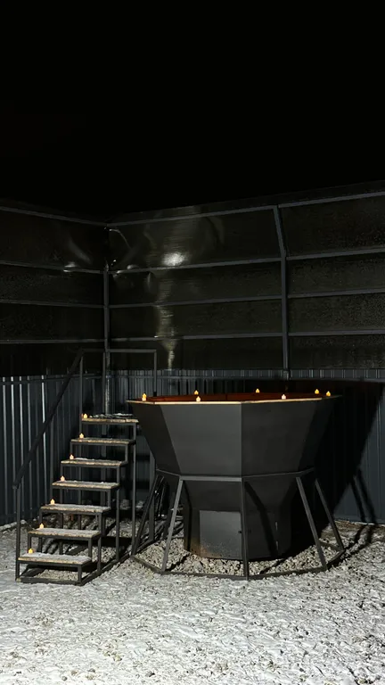 Уютный дом с чаном и бассейном