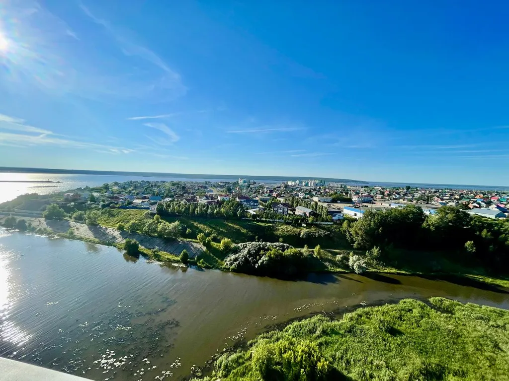 Уютная квартира с шикарным видом на реку — аренда посуточно в Набережные Челны