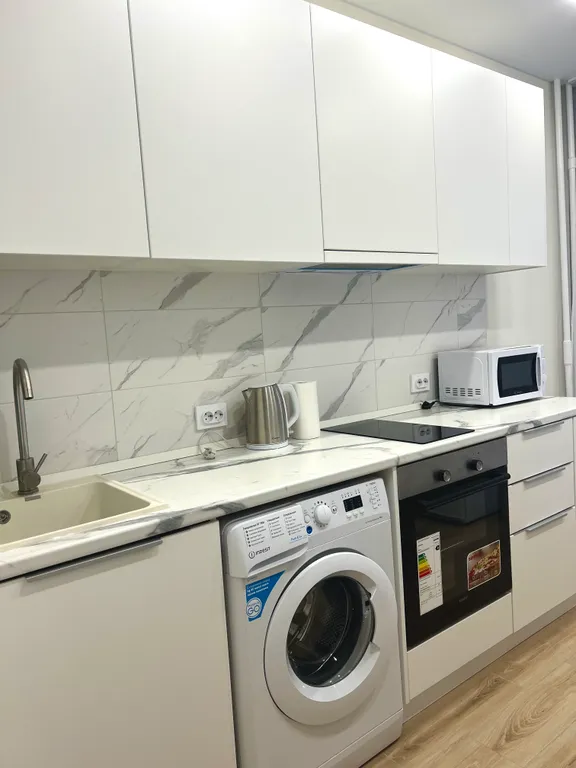 уютная квартира в новом доме.