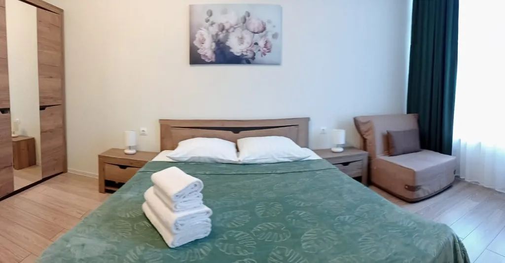 Квартира Шикарная новая уютная однокомнатная квартира — Геленджик