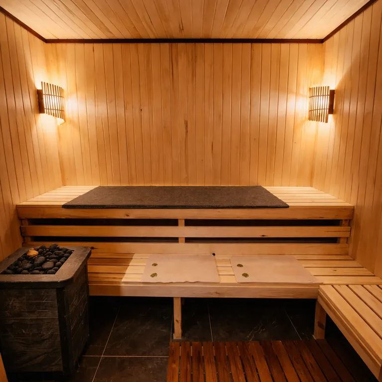 Дом с сауной на озере