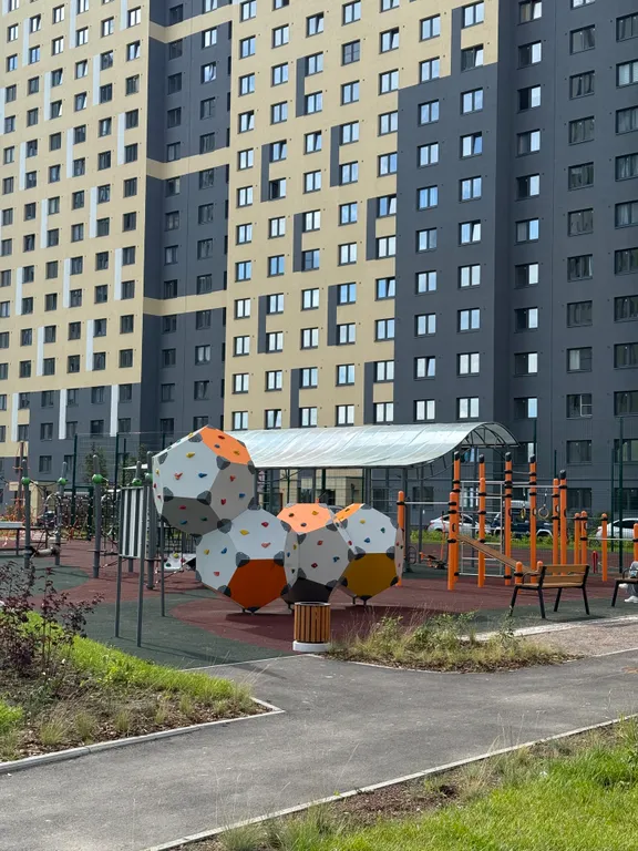 Квартира Квартира Уютная студия в новом районе — Санкт-Петербург