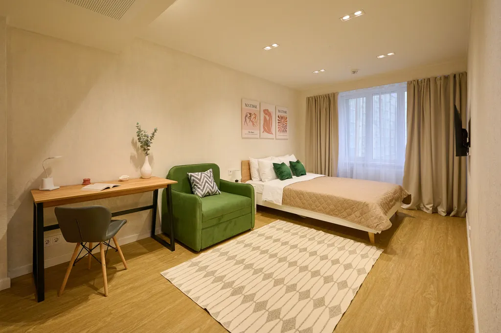 Квартира Квартира Дизайнерский апартамент в апарт-комплексе Grand Palace — Краснодар