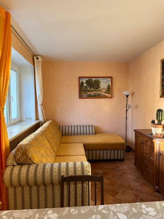 Большая однушка в центре города с отдельной спальней