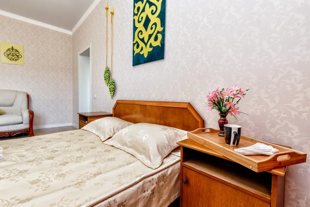 Уютная просторная квартира в Венском квартале — аренда посуточно в Астана (Нур-Султан)