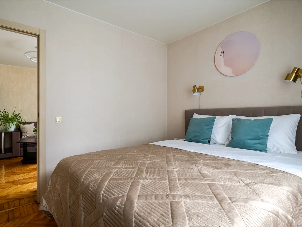 Квартира 2-комнатная квартира Kvart-Hotel метро Белорусская — Москва