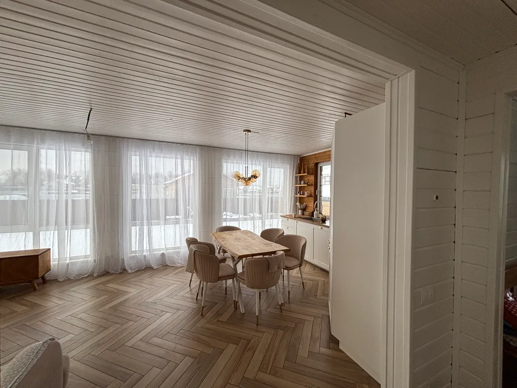 Сдается красивый дом в тихом поселке 170 кВ