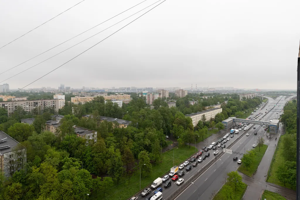 Просторная 1-комнатная квартира, с панорамным видом на город