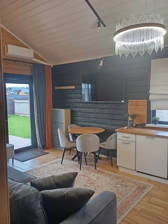 Дом из бруса с русской баней