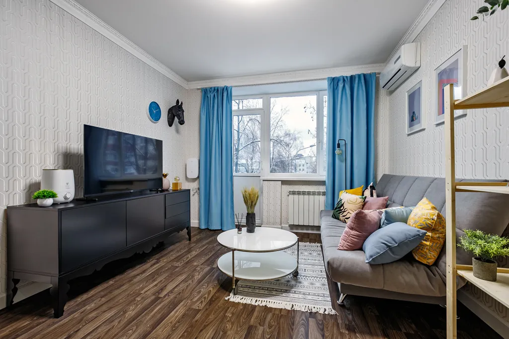 Квартира Квартира Belorusskaya railway station cozy apartment with parking — Москва