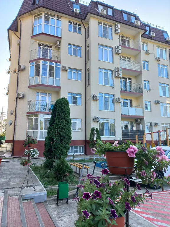 Просторная квартира на море