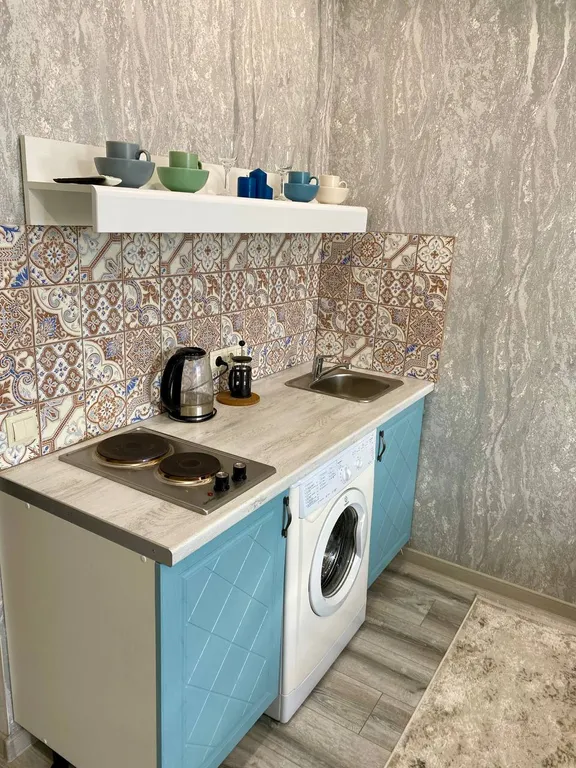 Студия с видом на Эльбрус