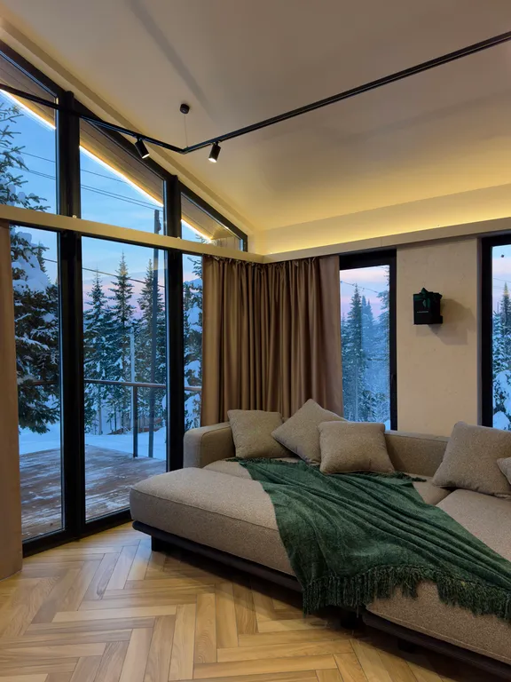 Дом GOLD с чаном на террасе