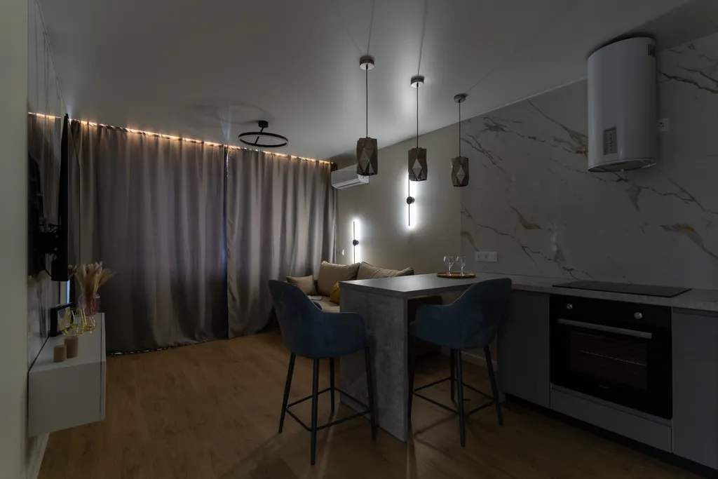 Уютная евродвушка на 19 этаже